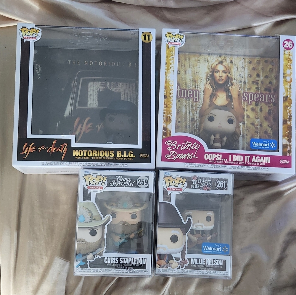 Singer Funko Pop Lot